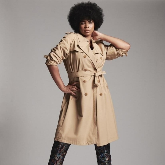 Designer Vintage Trench Coat - Picture 7 of 7